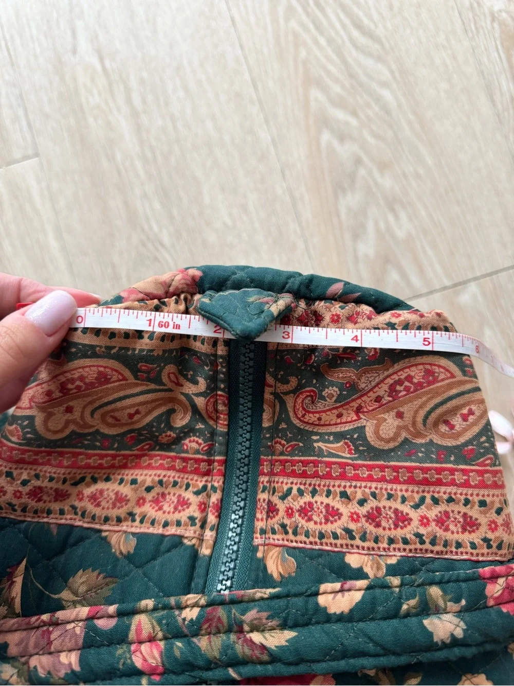 Vera Bradley Quilted Greenbriar Rare Duffle Bag Green